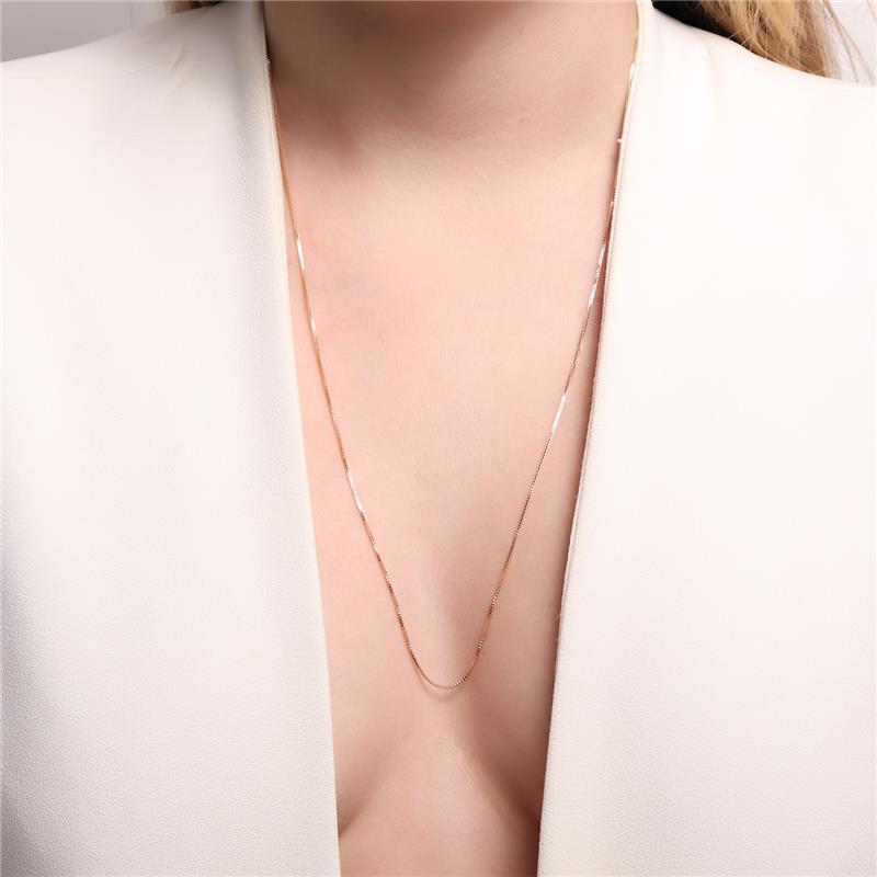 Colar Corrente Veneziana Individuais De 0,45 , 0,60 E 0,70CM Banhados A Ouro 18K