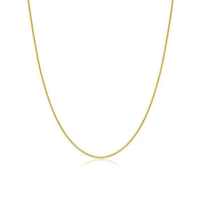 Colar Corrente Veneziana Individuais De 0,45 , 0,60 E 0,70CM Banhados A Ouro 18K