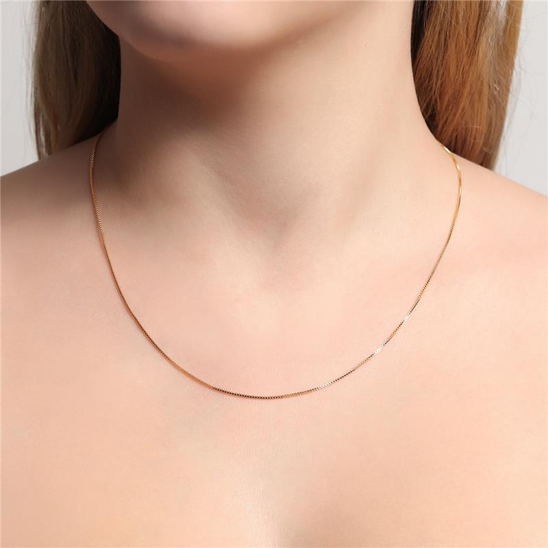 Colar Corrente Veneziana Individuais De 0,45 , 0,60 E 0,70CM Banhados A Ouro 18K